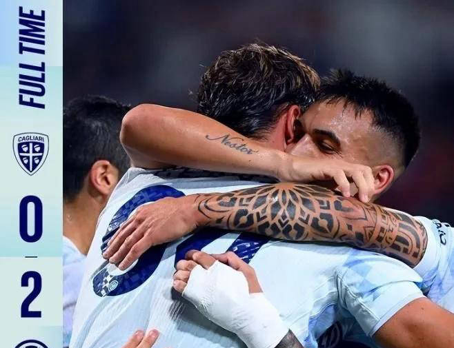 国米三连胜,劳塔罗117球独占第五,皮奥意甲处子球登场